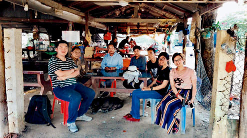 Diinisder团队在柬埔寨调研（Diinsider公司供图）